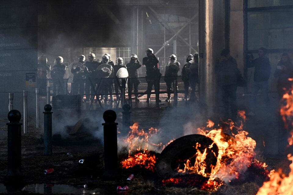 Bauernprotest Brüssel