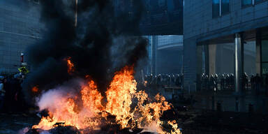 Bauernprotest Brüssel