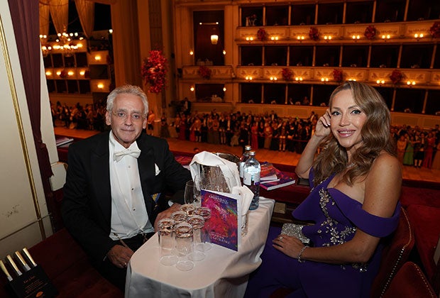 Genießen den Platz: Christan und Ekaterina Mucha.