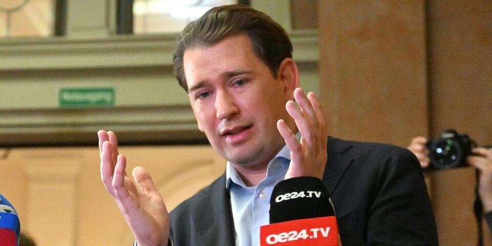 Sebastian Kurz gibt nach Schuldspruch Statement ab