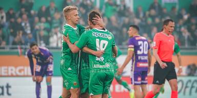 Rapid besiegt Austria und Derby-Fluch