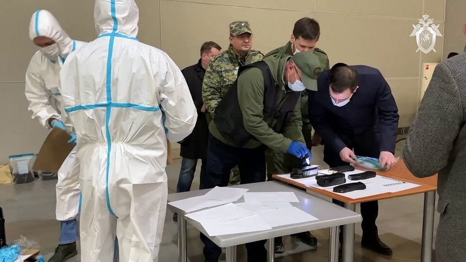 Terror in Moskau: Waffen und Munition gefunden