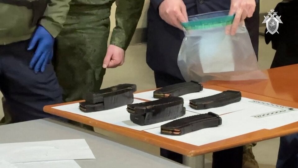 Terror in Moskau: Waffen und Munition gefunden