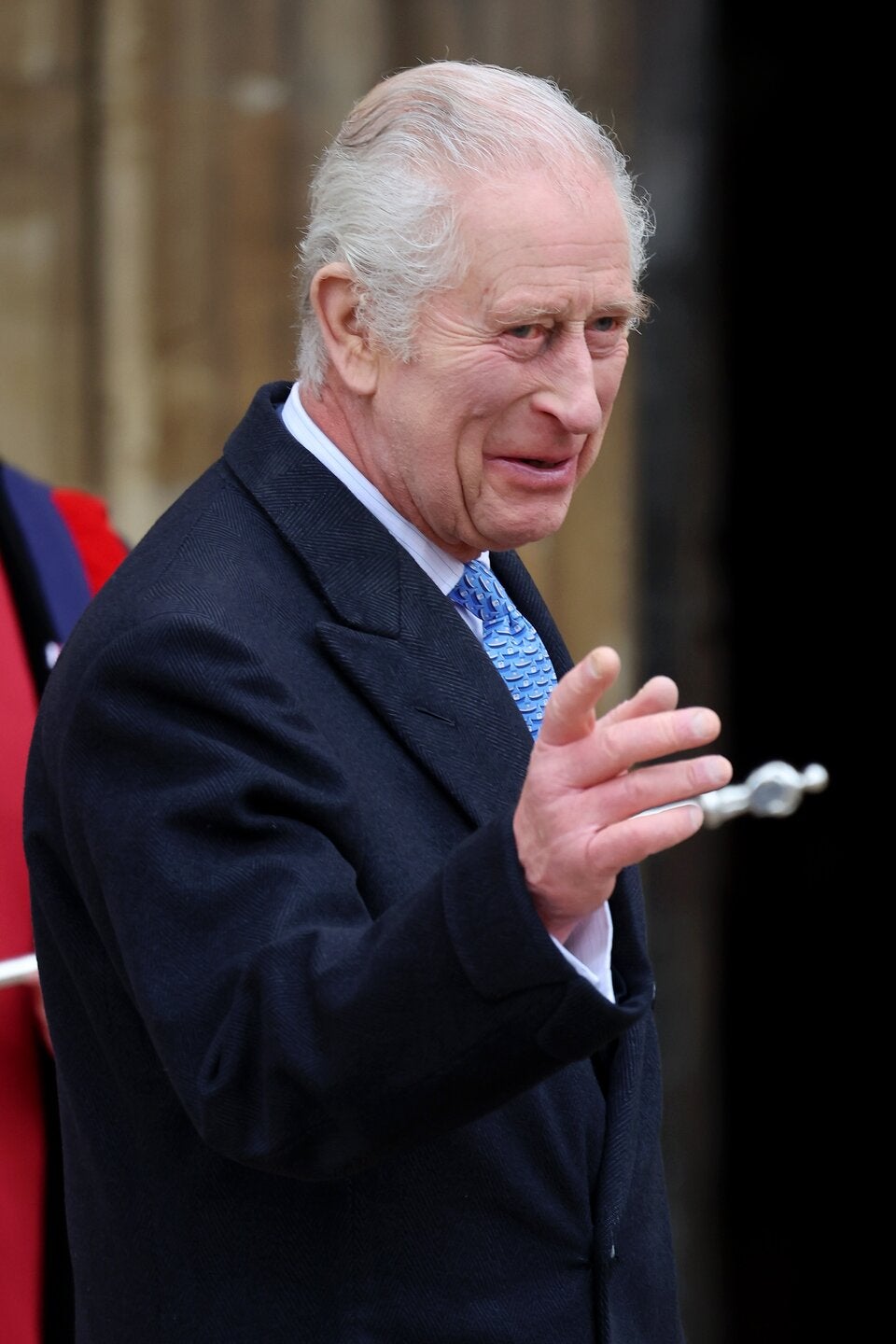 Ostern - König Charles und Königin Camilla besuchten Gottesdienst