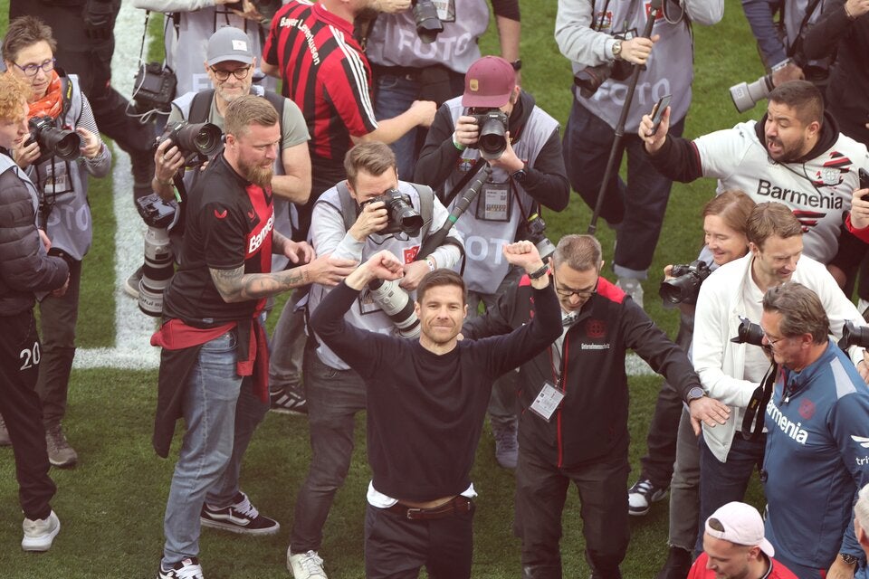 Leverkusen Meisterfeier