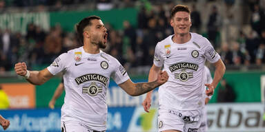 3:1 &ndash; Neuer Leader Sturm fegt Rapid vom Platz