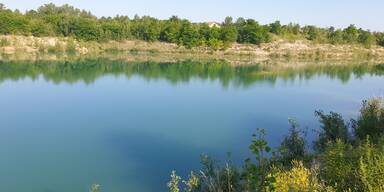 Das Wasser ist  zur&uuml;ck im Achtersee