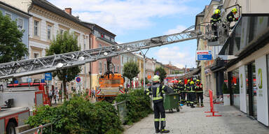 Maibaum umgest&uuml;rzt