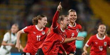 ÖFB-Frauen jubeln über historischen Coup