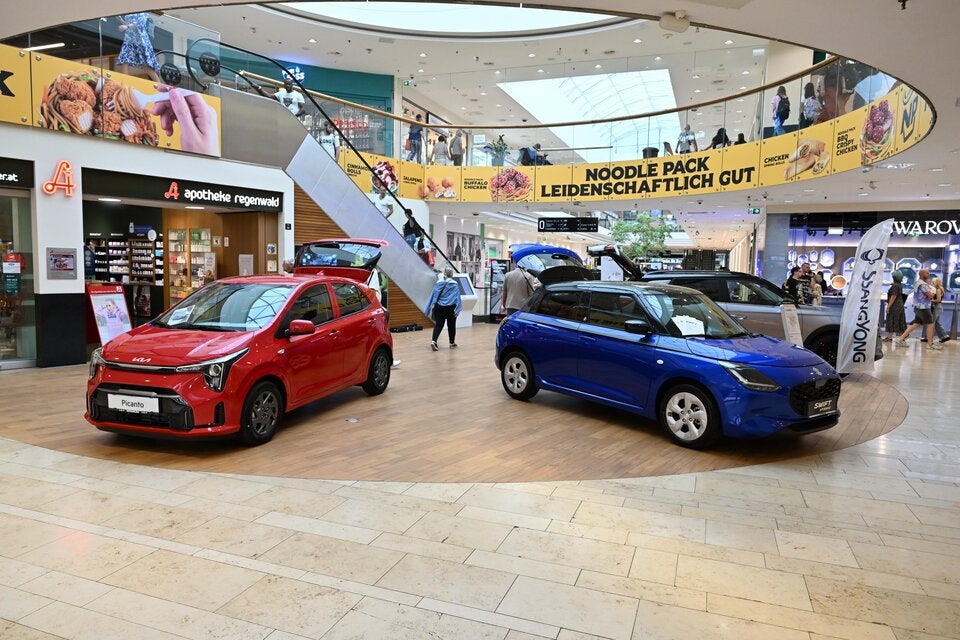 Auto-Show: Driving-Days im Westfield Donau Zentrum