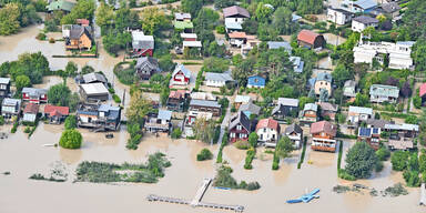 Hochwasser NÖ Wien Unwetter