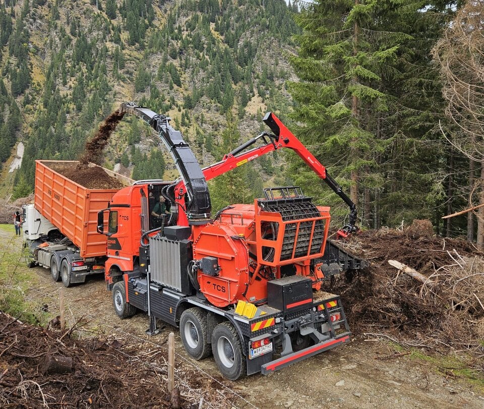 Der Donar5810V im Einsatz in den Alpen!