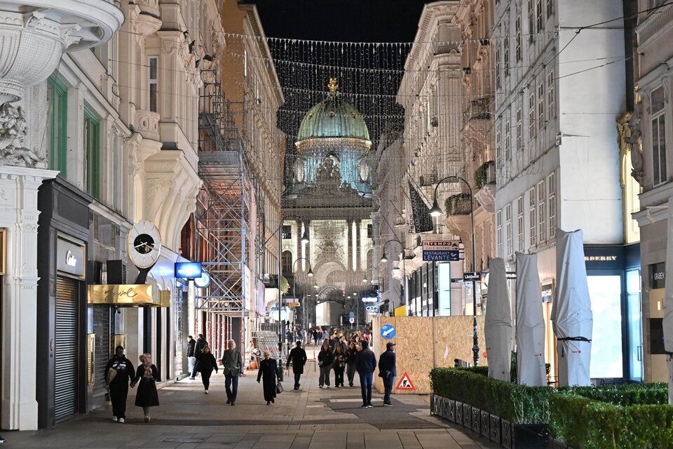 Am Kohlmarkt in Wien.