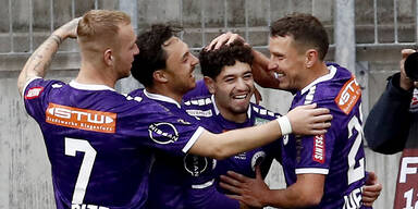 2:1 &ndash; Austria Klagenfurt siegt im K&auml;rnten-Derby gegen den Wolfsberger AC