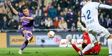 2:1 &ndash; Austria-Siegesserie geht auch gegen Blau-Wei&szlig; Linz weiter
