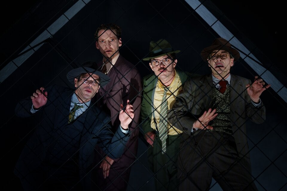 Thiemo Strutzenberger, Felix Rech, Justus Maier und Markus Meyer  