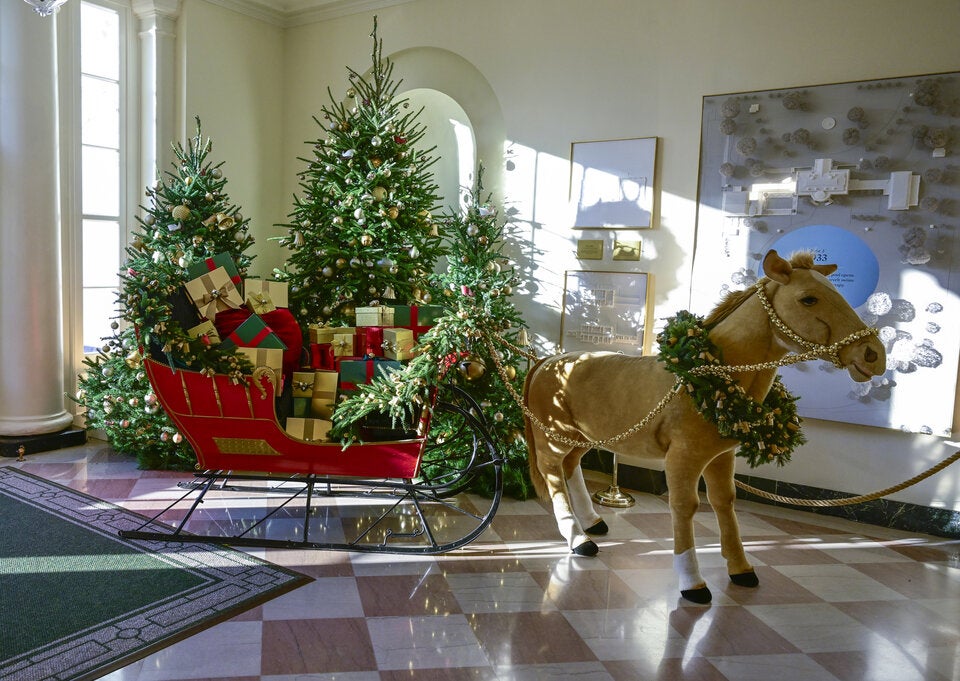 165.075 Lichter: Jill Biden zeigt pompöse Weihnachtsdeko im Weißen Haus