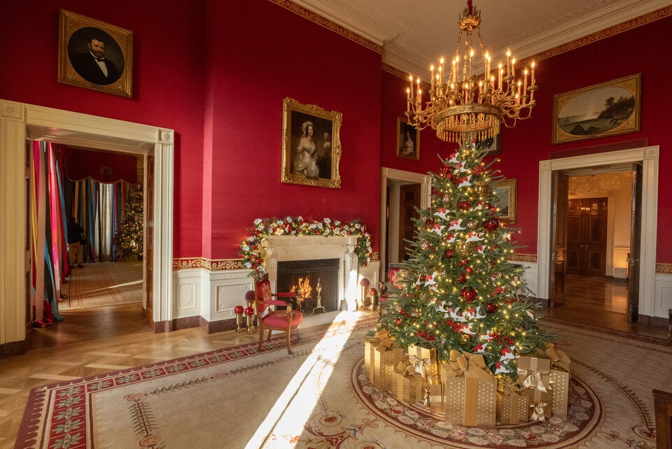 165.075 Lichter: Jill Biden zeigt pompöse Weihnachtsdeko im Weißen Haus