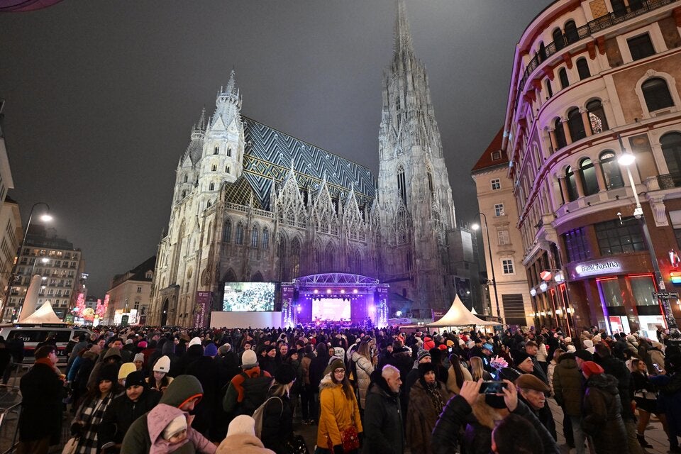 Mega-Party: 800.000 feierten am Wiener Silvesterpfad
