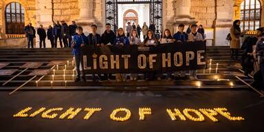 "Light of Hope": Gedenkakt f&uuml;r Novemberpogrom