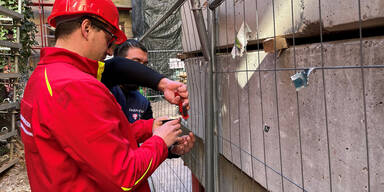 Gro&szlig;baustelle in Wien gesperrt