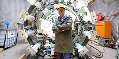 Super-Bohrer f&uuml;r den Wien-Kanal