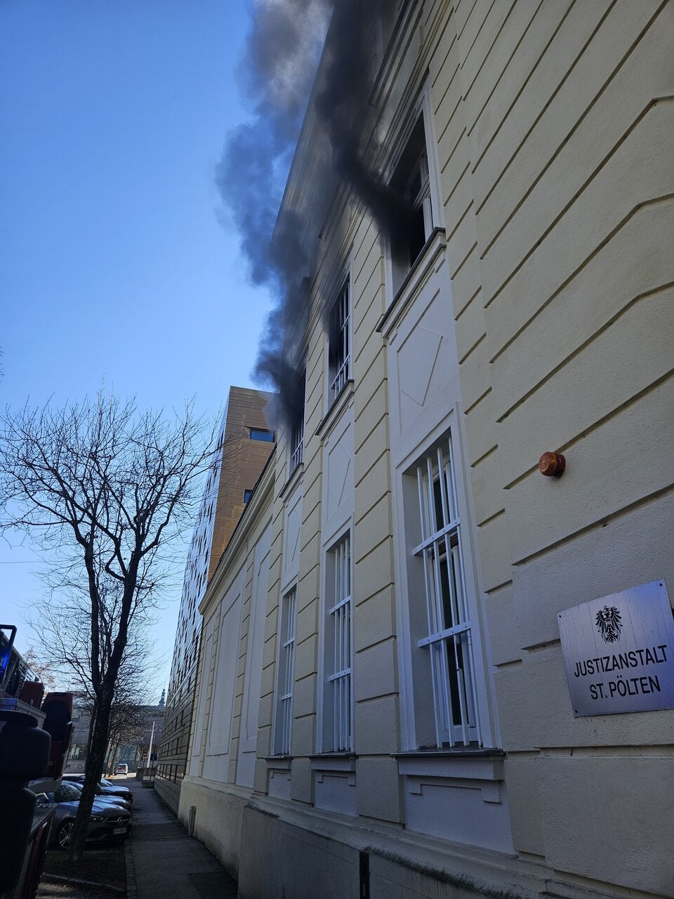Justiz Brand Pölten
