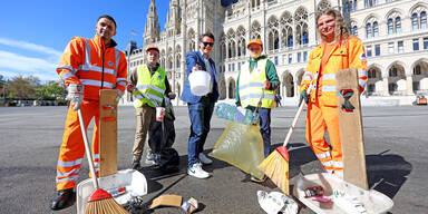 MA48 Frühjahrsputz Rathaus