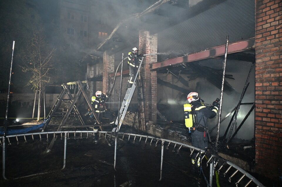 Brand in Wien