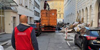&Uuml;ber 11 Tonnen M&uuml;ll auf illegaler Baustelle in Neubau entsorgt