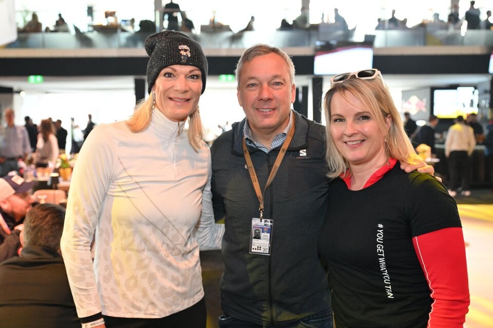 Maria Höfl-Riesch, Fritz Strobl