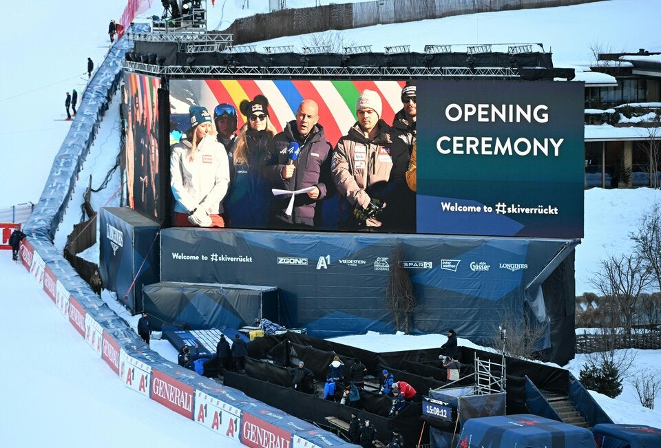 Saalbach WM Eröffnung