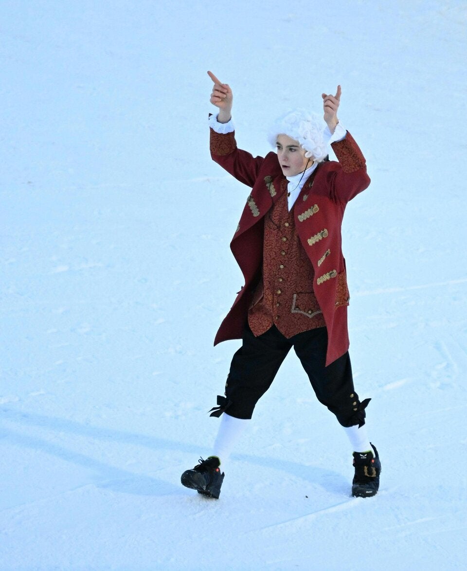Ski-WM-Eröffnung Mozart