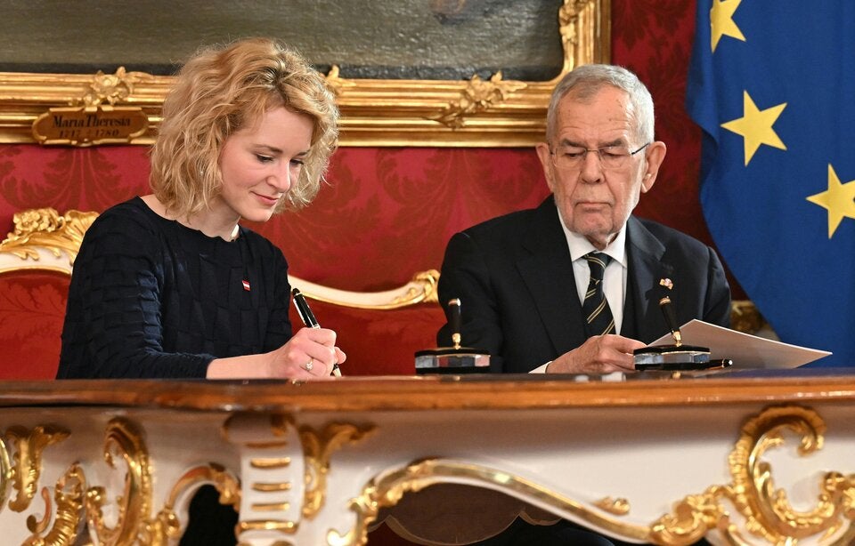 Am 3. März fand die Angelobung  durch BP Alexander Van der Bellen statt.  