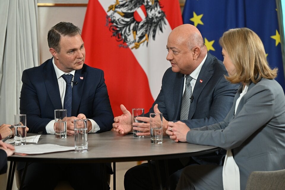 Ampel-Koalition im oe24-Interview.