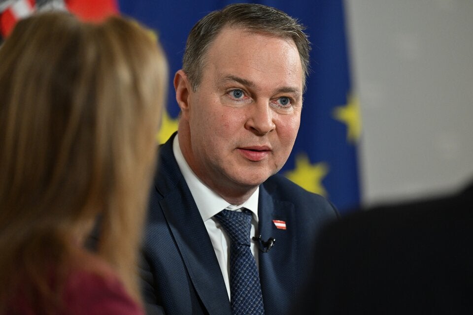 SPÖ-Chef Andreas Babler  im oe24-Interview.