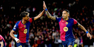 Raphinha-Show! 3:1 &ndash; Barcelona besiegt Benfica und steht im Viertelfinale