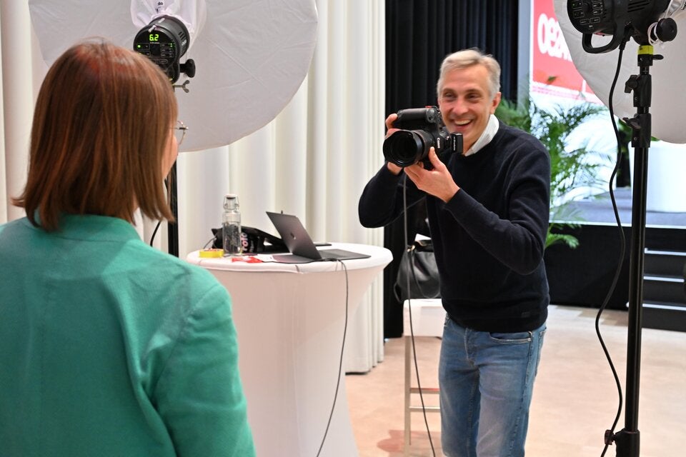 Profi-Fotograf Johannes Kernmayer sorgte für das perfekte Porträt-Foto.