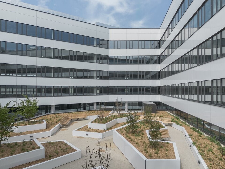 Quartier TwentyOne in Wien-Floridsdorf: Central Hub ist fertig