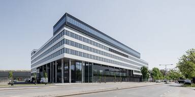 Quartier TwentyOne in Wien-Floridsdorf: Central Hub ist fertig