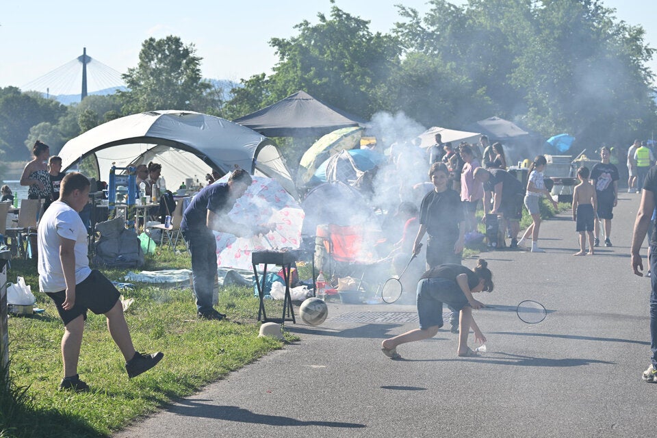 Donauinsel Grillen