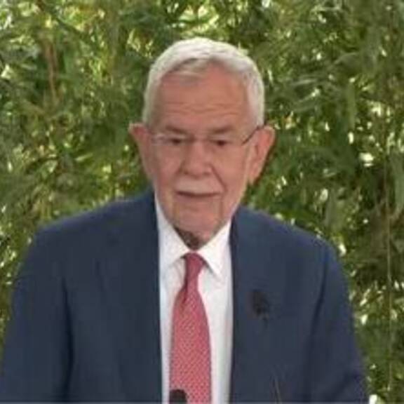 Willkommenszeremonie für Panda-Paar in Schönbrunn