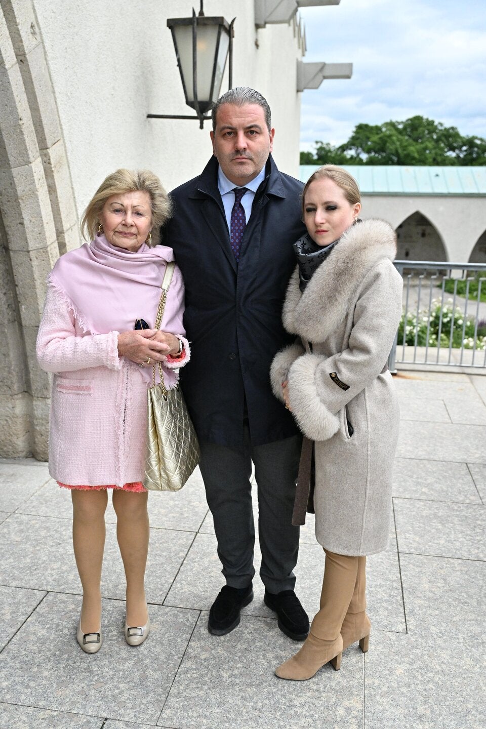 Martha Haidinger, Leo und Jacqueline Lugner