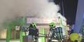 Großeinsatz in Amstetten: Kebap-Lokal in Vollbrand