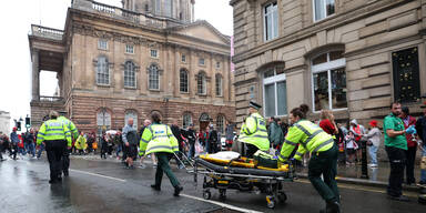 Liverpool Meisterfeier Auto