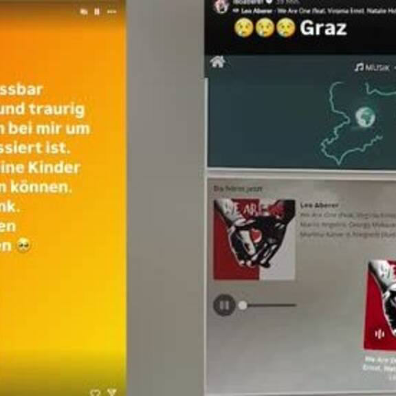 Amoklauf in Schule: So trauert Grazer Musiker Leo Aberer