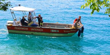 Taucherin verschollen: Große Suchaktion beim Attersee