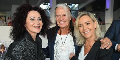 Mausi Lugner mit Waterloo und seiner Andrea