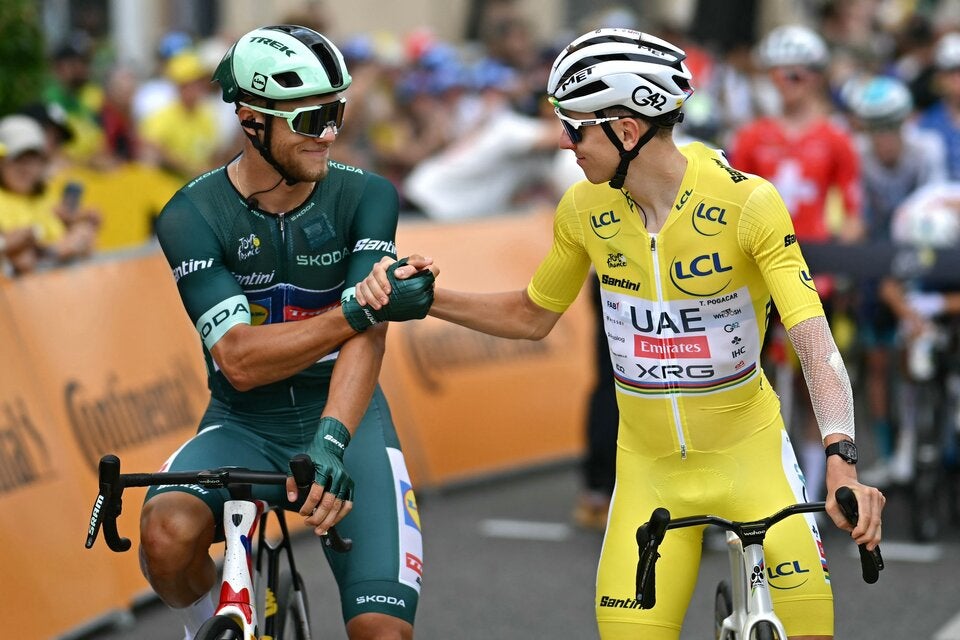 Abschluss der Tour de France.