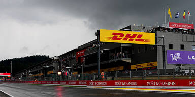 Start des Belgien-GP wegen Wetterchaos verschoben